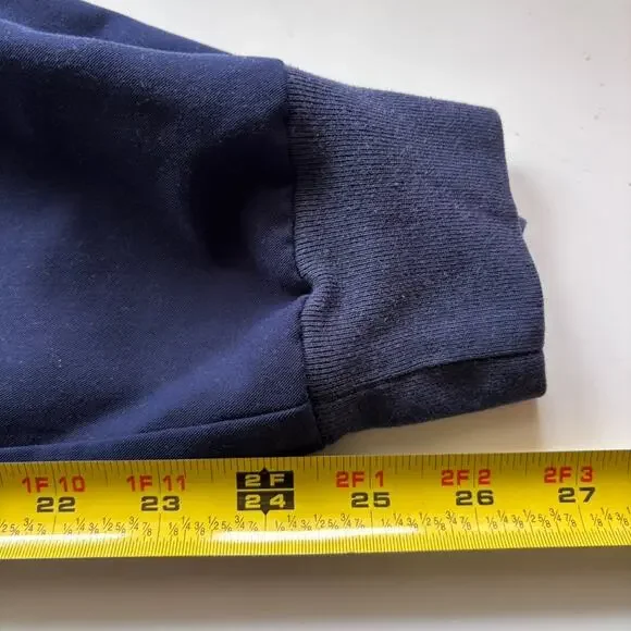 FIGS Zamora Jogger Scrub Pants XS Navy Medical Pants w/Pockets Elastic Waist - Picture 9 of 12